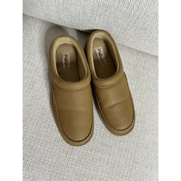 My Pillow Women's MySlippers All Season Slip-On Slippers Tan Size US 8 - Picture 3 of 6